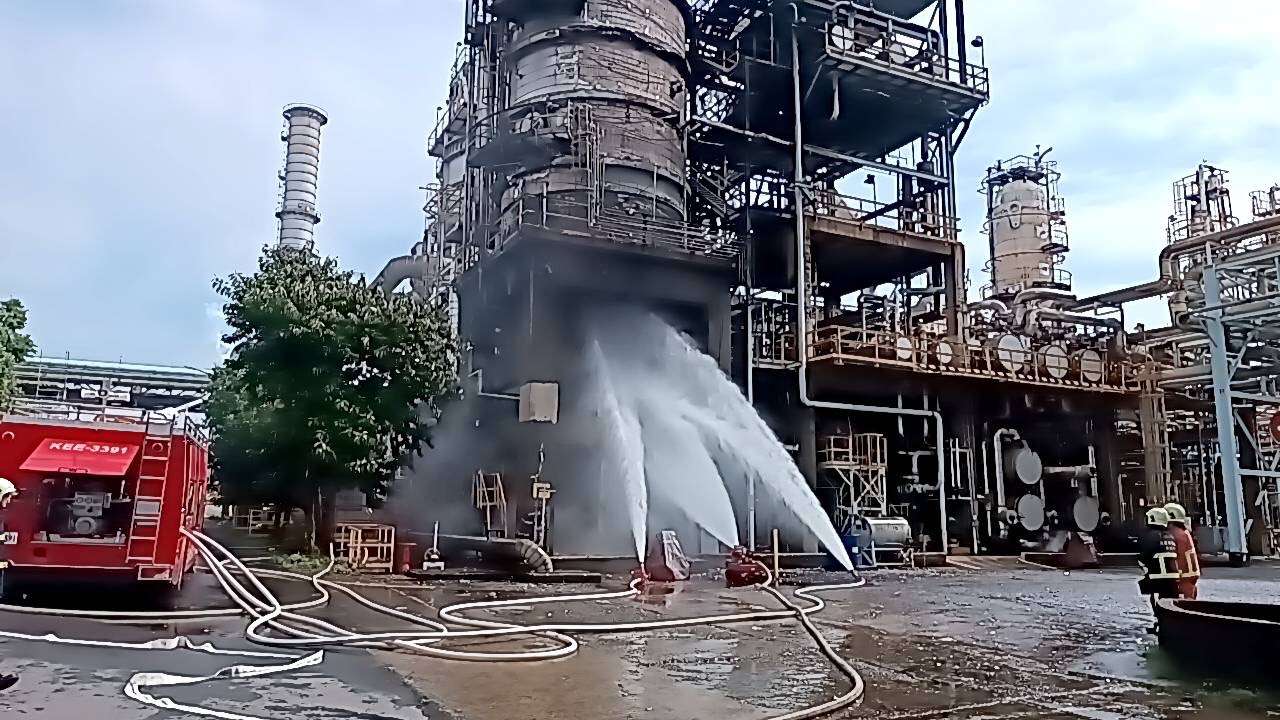 中油桃園煉油廠竄火煙!環保局提醒這些區域注意防護 S 2367507