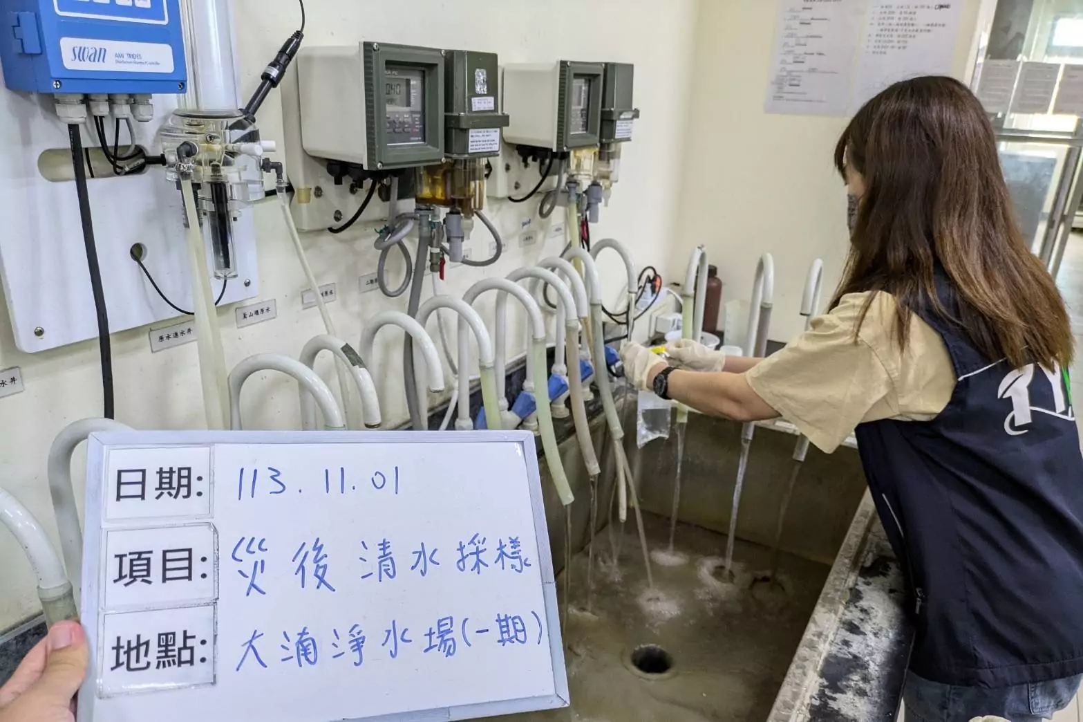 桃市環保局加強飲水安全檢查 颱風後檢測濁度合格 桃市環保局加強飲水安全檢查 颱風後檢測濁度合格
