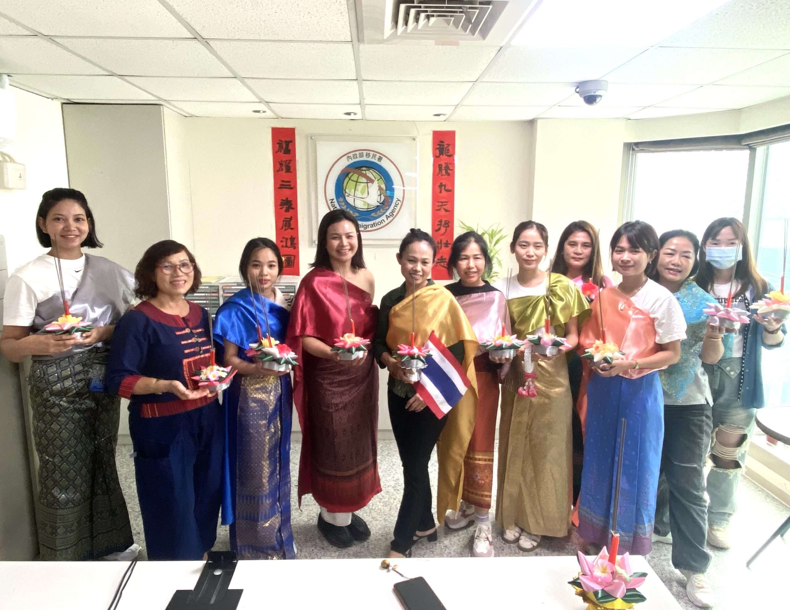 移民署桃園站邀新住民分享來台心路歷程 歡慶泰國水燈節 S 54575120 scaled