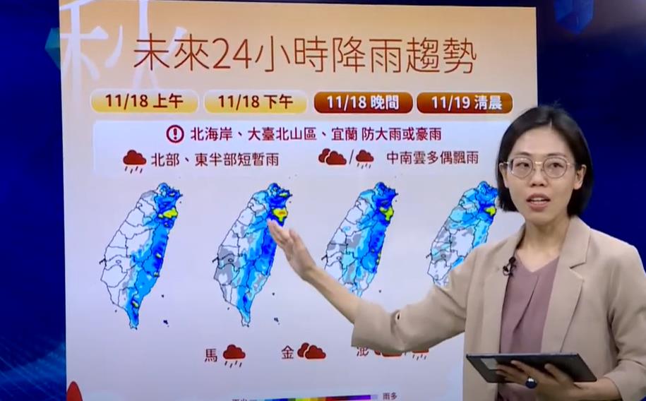 東北季風來襲 北部氣溫剩「1字頭」