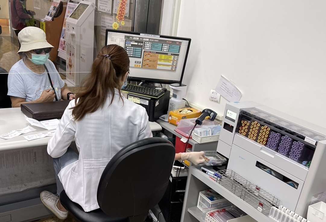 等待抽血時間好漫長?北榮桃園分院靠這招改善 tet54