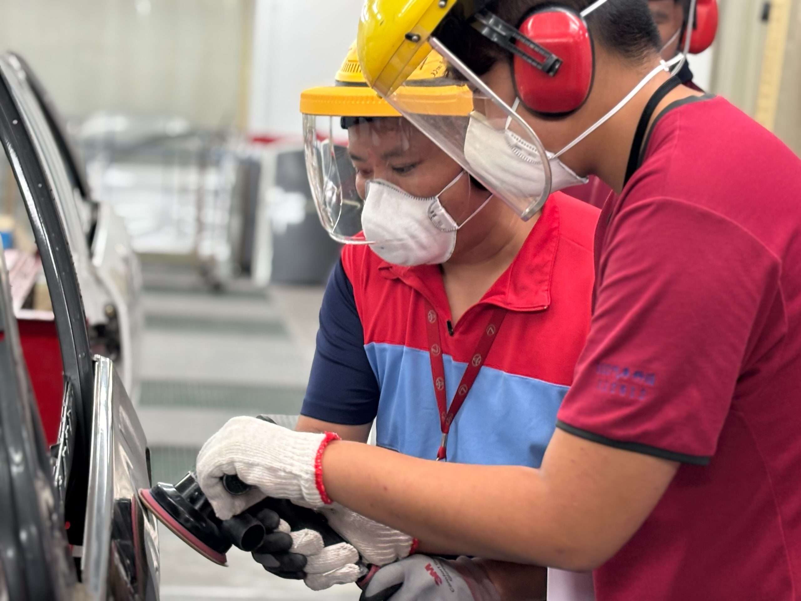 學員於桃苗汽車股份有限公司道場實際演練，深入了解汽車修繕過程 0 scaled
