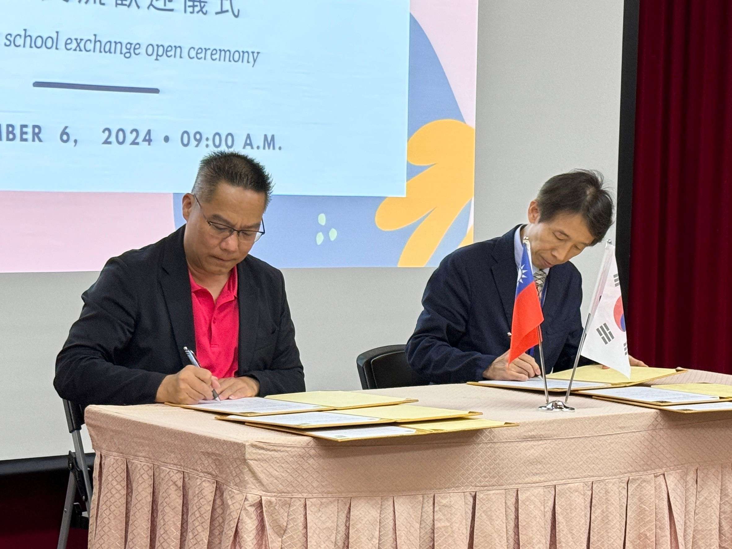 桃園平鎮高中與韓國函芝高中締結姊妹校 促進學生多元學習 照片二 0