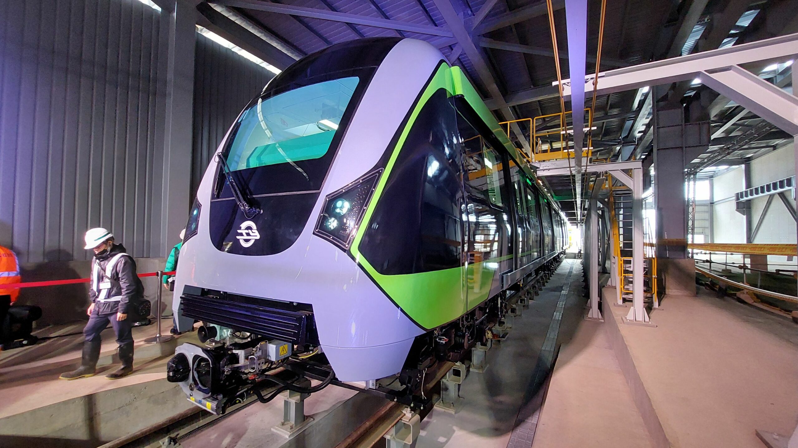 桃捷綠線首列車亮相 目標115年通車 1044252 0 scaled