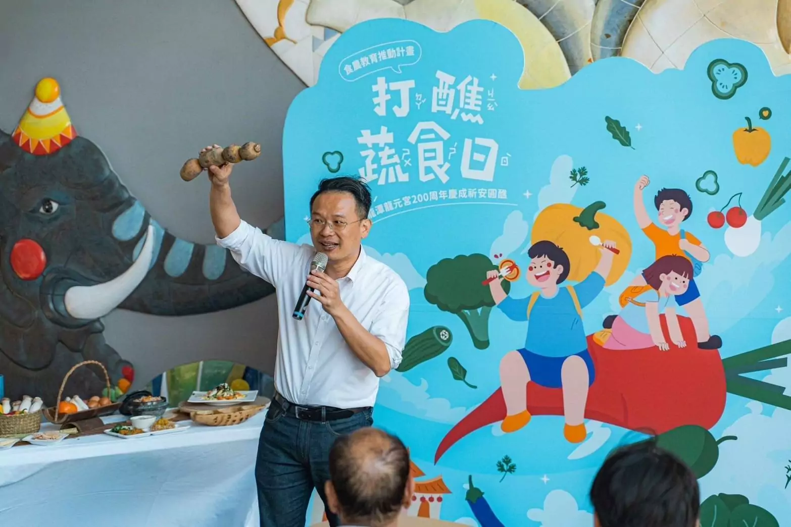 建醮茹素結合創意料理 蘇俊賓協龍元宮推食農教育 1242099