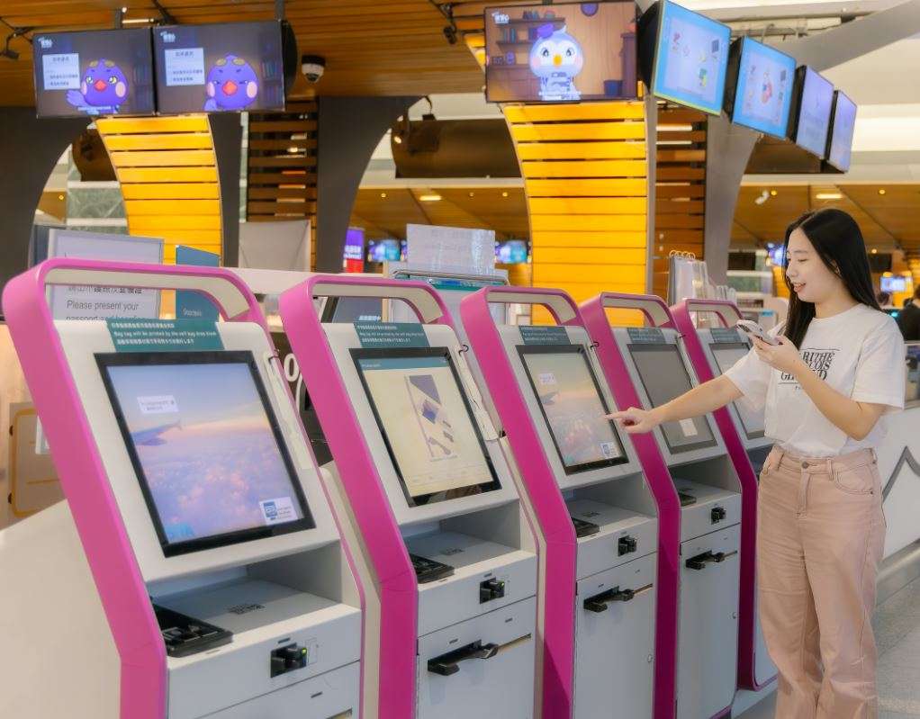 年末出國夯 桃機籲旅客善用自助報到、行李托運 2 1 1