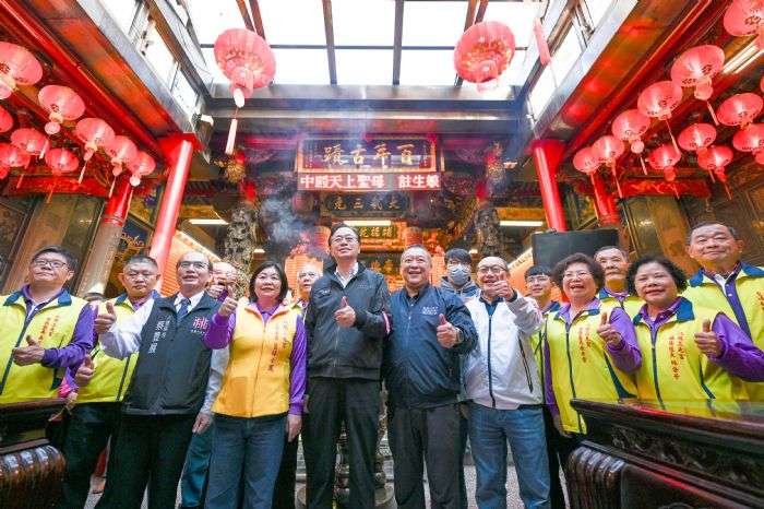 八德三元宮獲評市定古蹟 張善政盼成宮廟博物館 20241210164645640