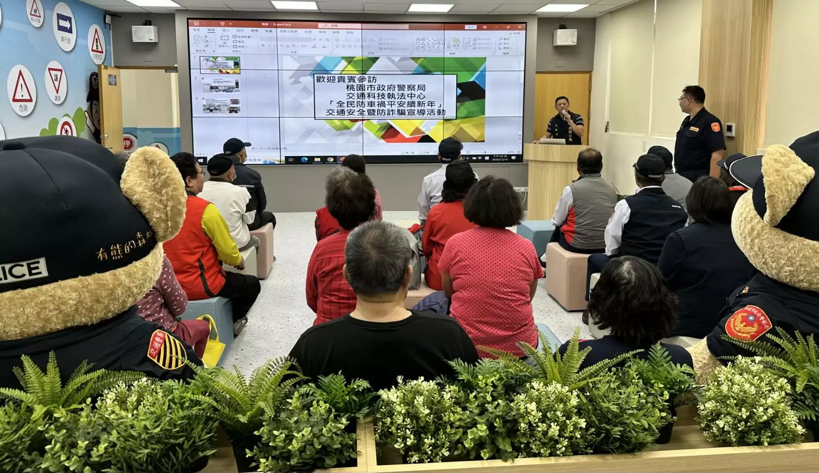 尾牙季來臨 大園警加強酒駕防制宣導 尾牙季來臨 大園警加強酒駕防制宣導