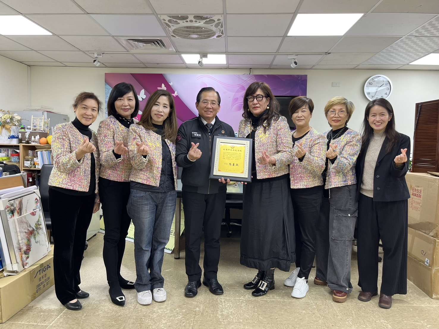 國際蘭馨交流協會聖誕前夕送暖 捐助桃園急難救助金 321564746