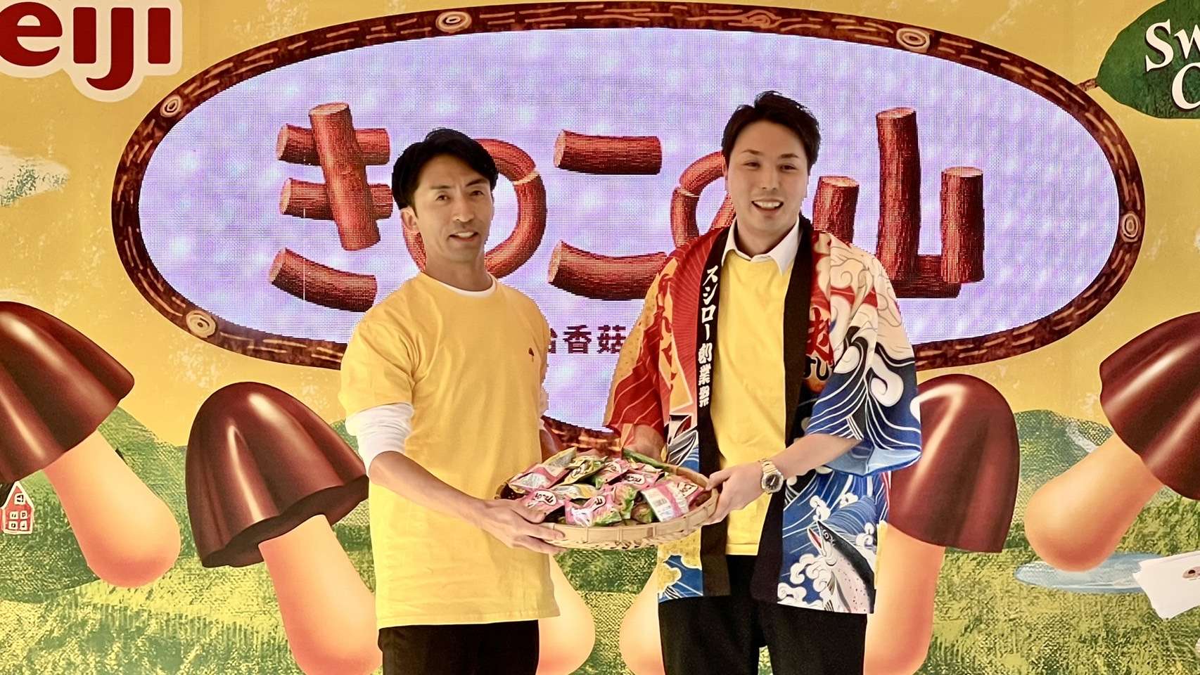 明治香菇山餅乾即將席捲全台!關韶文攜手日本喜劇演員Wes-P爆笑登場! 4