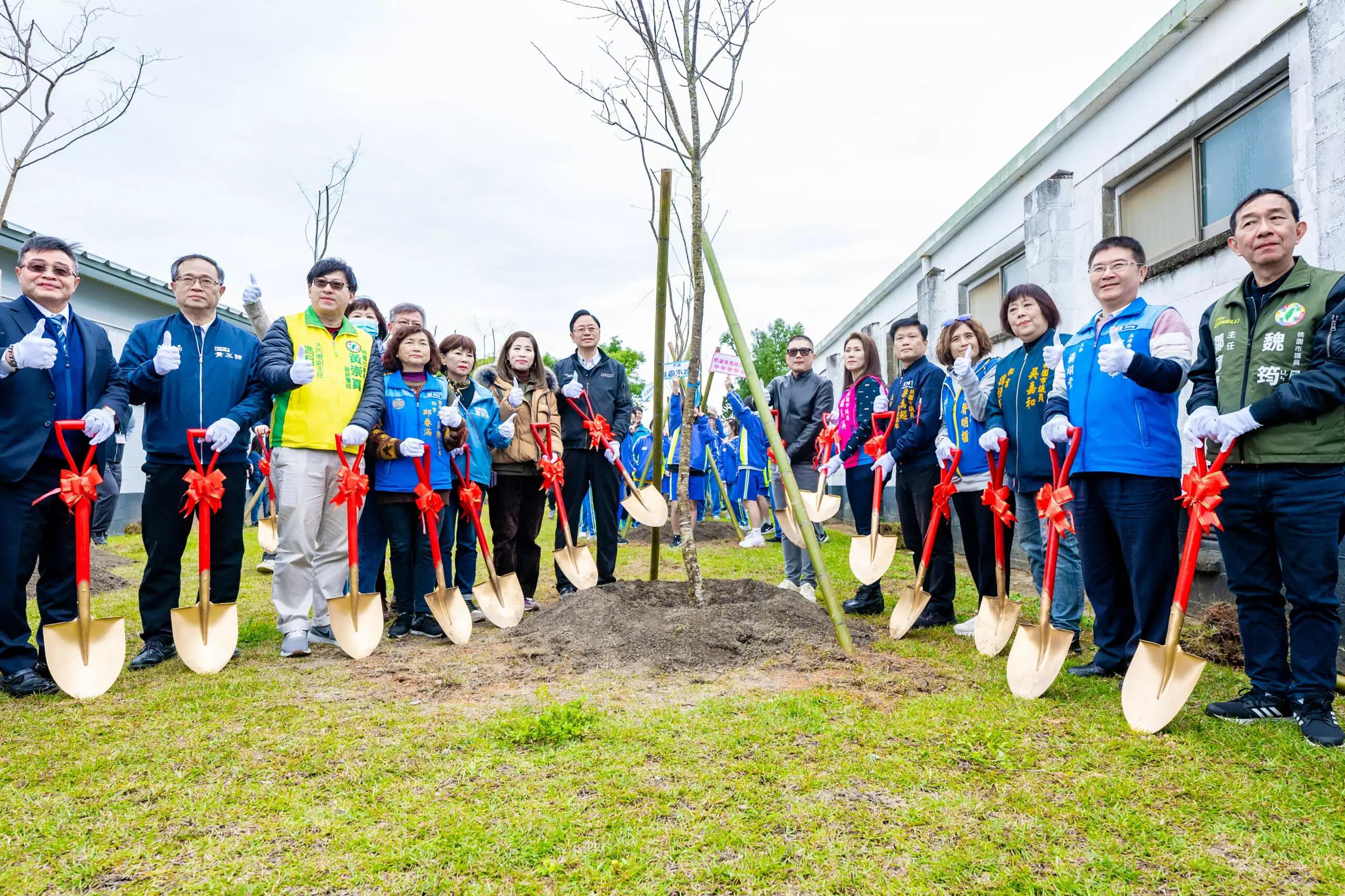 在地企業為環境永續獻心力 致贈桃園128株櫻花樹 在地企業為環境永續獻心力 致贈桃園128株櫻花樹