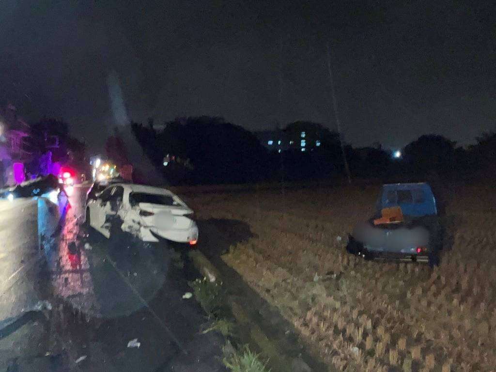 農田2車損毀被誤會肇事 警還原真相:被酒駕撞的 708336 0