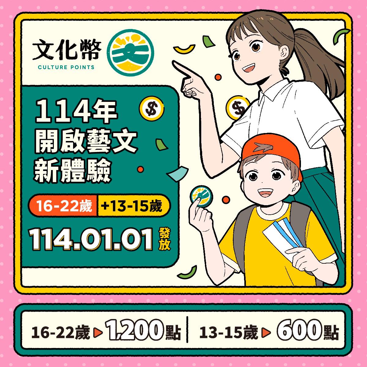 文化幣明年擴大加碼!這類人元旦起爽拿600點 72e6af92 e22b 4299 87ac caf60e21e664