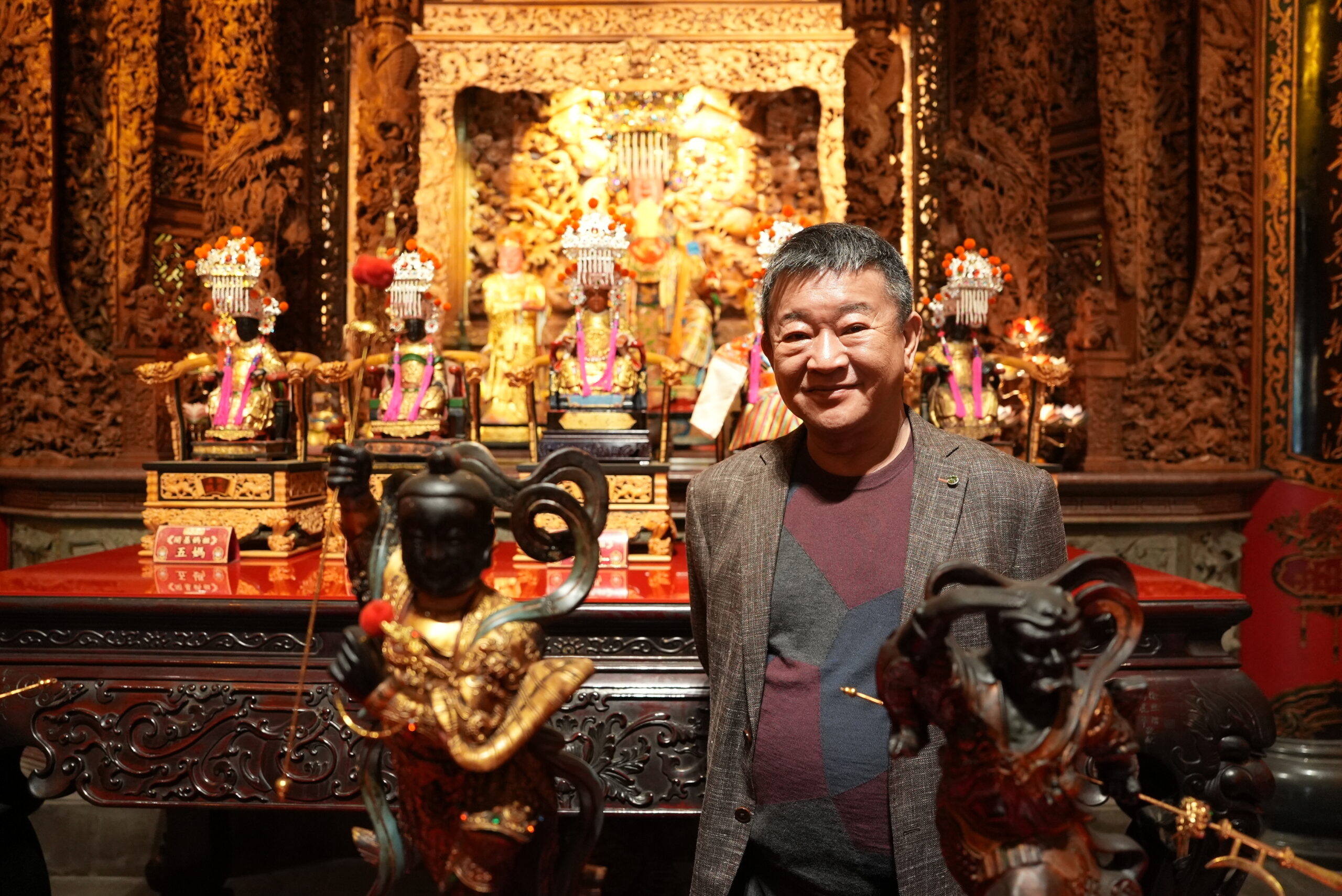 百年媽祖廟內部整修 簡征潭為慈護宮迎來新氣象 DSC08366 scaled