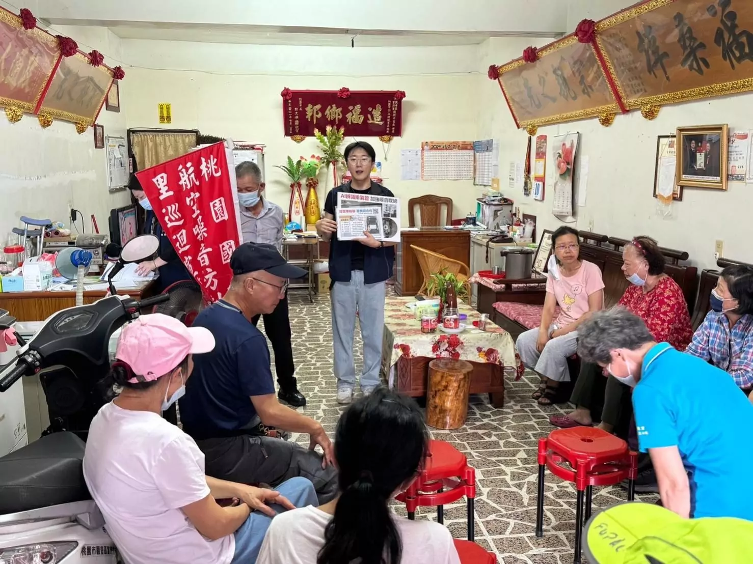 桃園環保局推航空噪音補助申請E化 便民措施獲好評 桃園環保局推航空噪音補助申請E化 便民措施獲好評