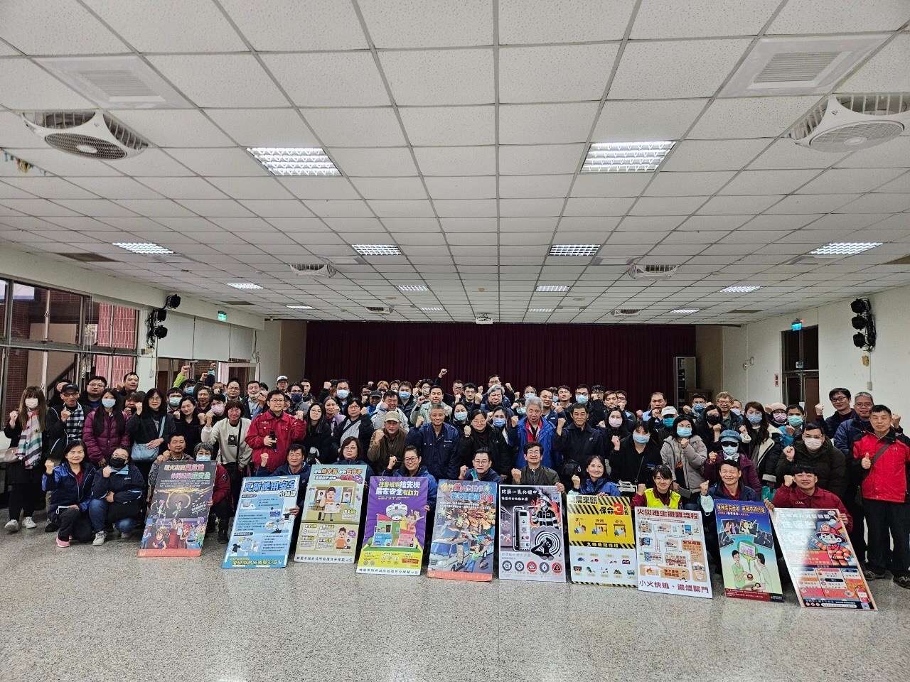 桃消復旦分隊舉辦座談會 強化各場所防火管理 S 44040198 0