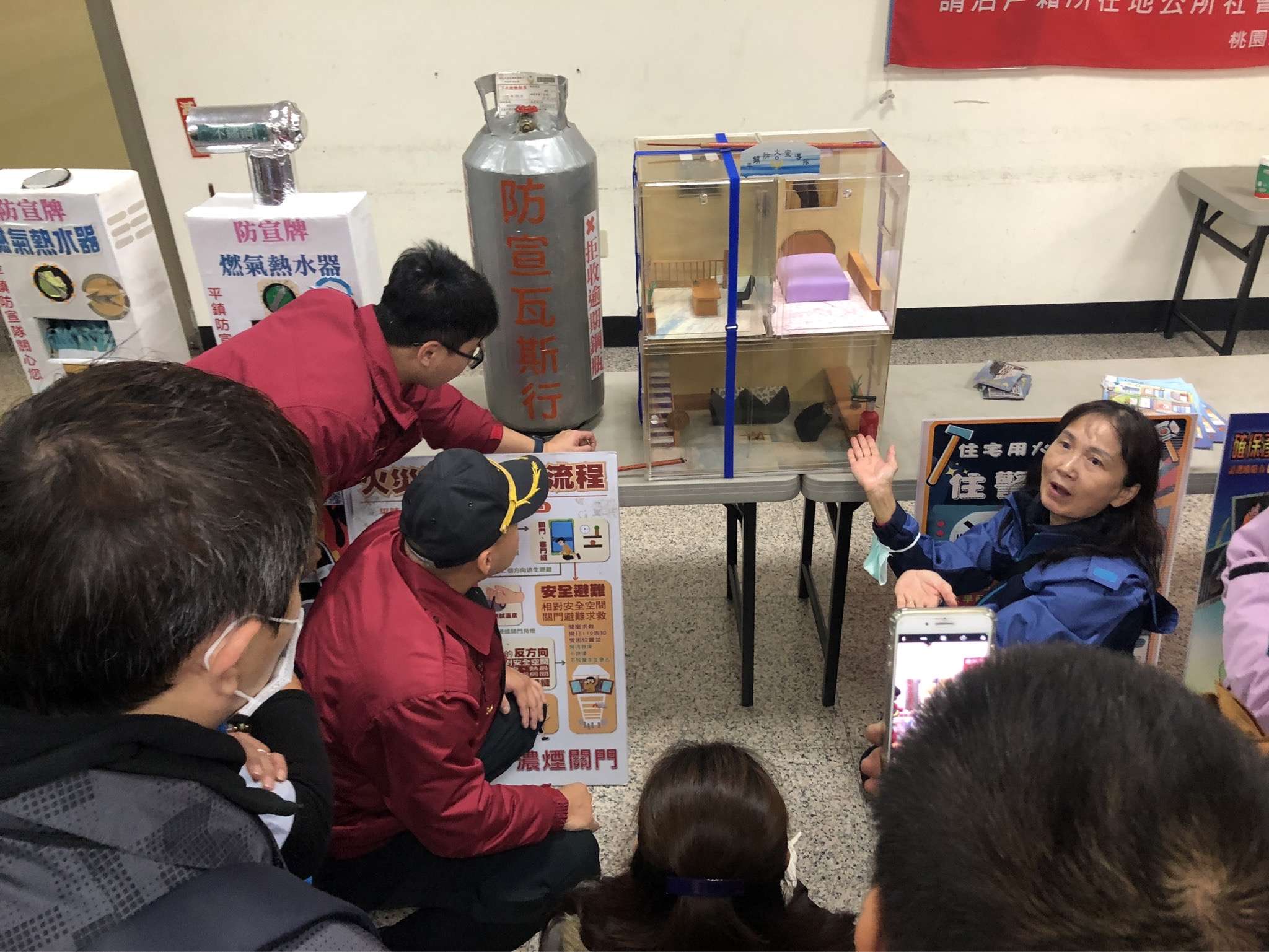 桃消復旦分隊舉辦座談會 強化各場所防火管理 S 44040201 0
