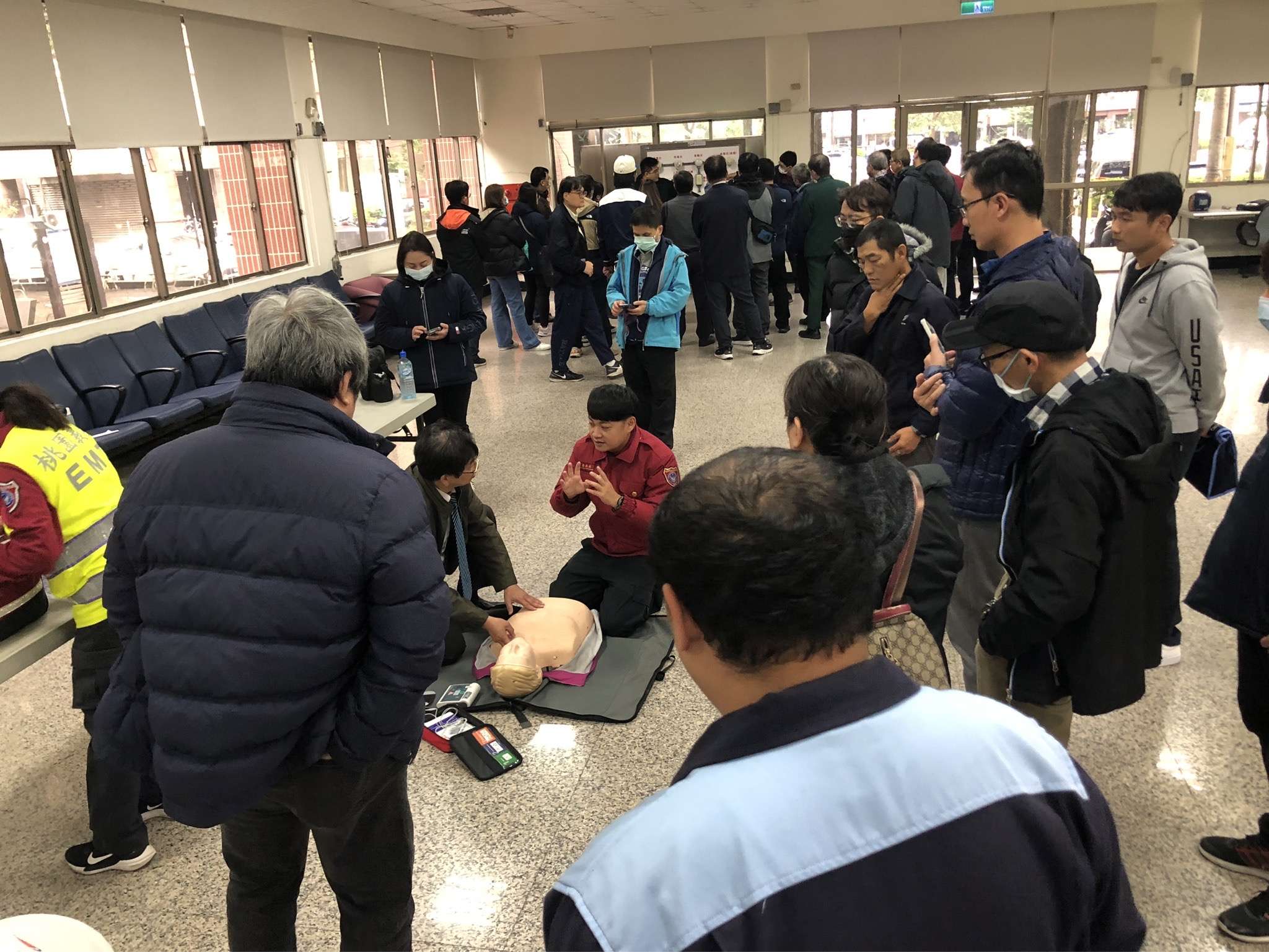 桃消復旦分隊舉辦座談會 強化各場所防火管理 S 44040202 0