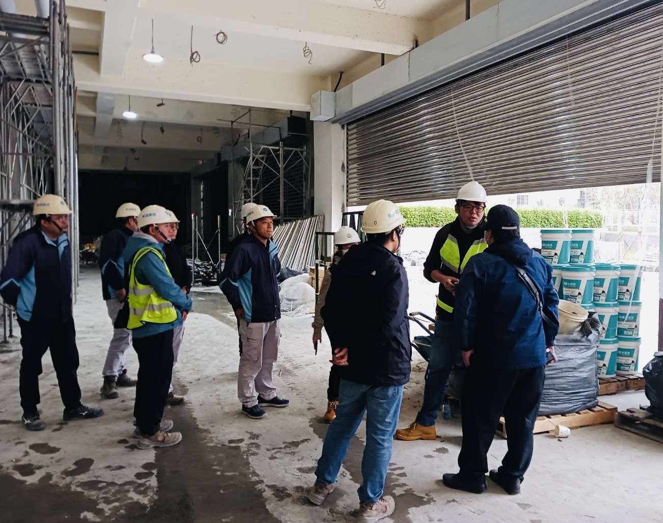 桃園跨局處抽查工地防火安全措施 避免倉儲大火悲劇重演 S 93036712 0