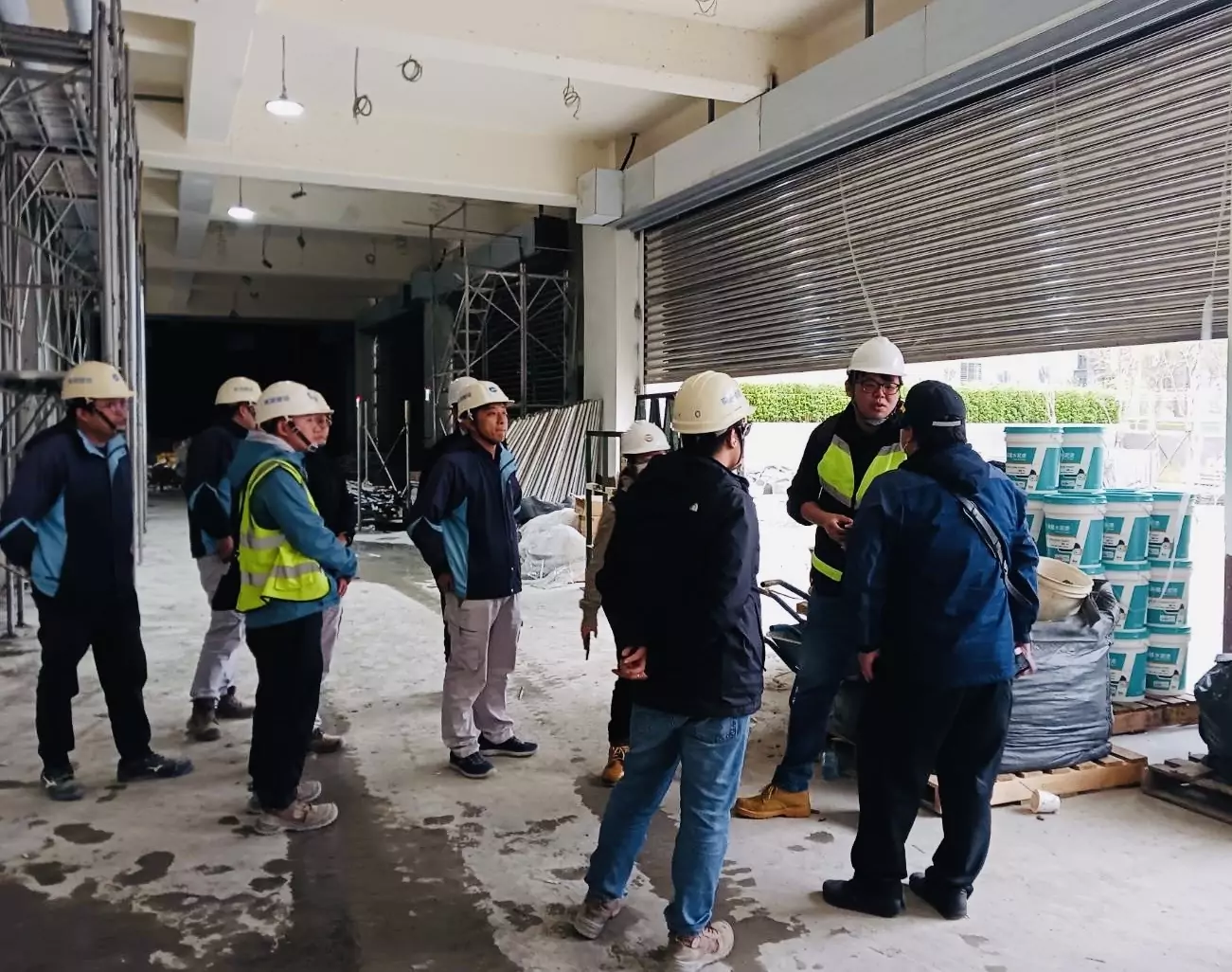 桃園跨局處抽查工地防火安全措施 避免倉儲大火悲劇重演 桃園跨局處抽查工地防火安全措施 避免倉儲大火悲劇重演