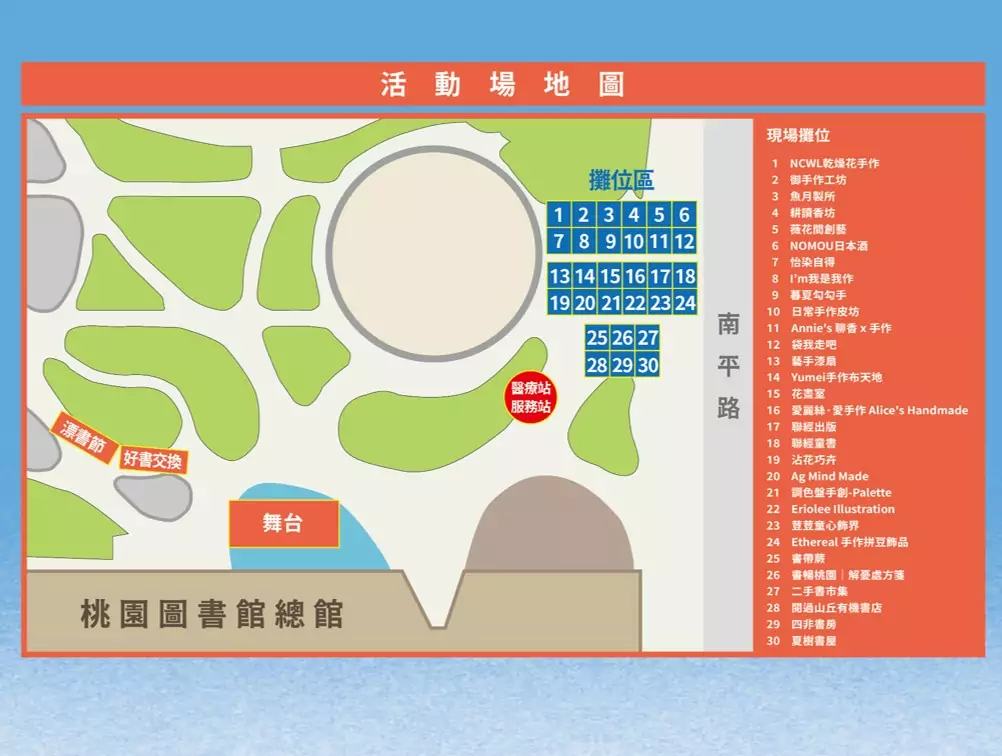 與書香共舞 桃園閱讀節精彩系列活動報你知 旅讀草坪閱讀市集 文創、手作、童書等攤販
