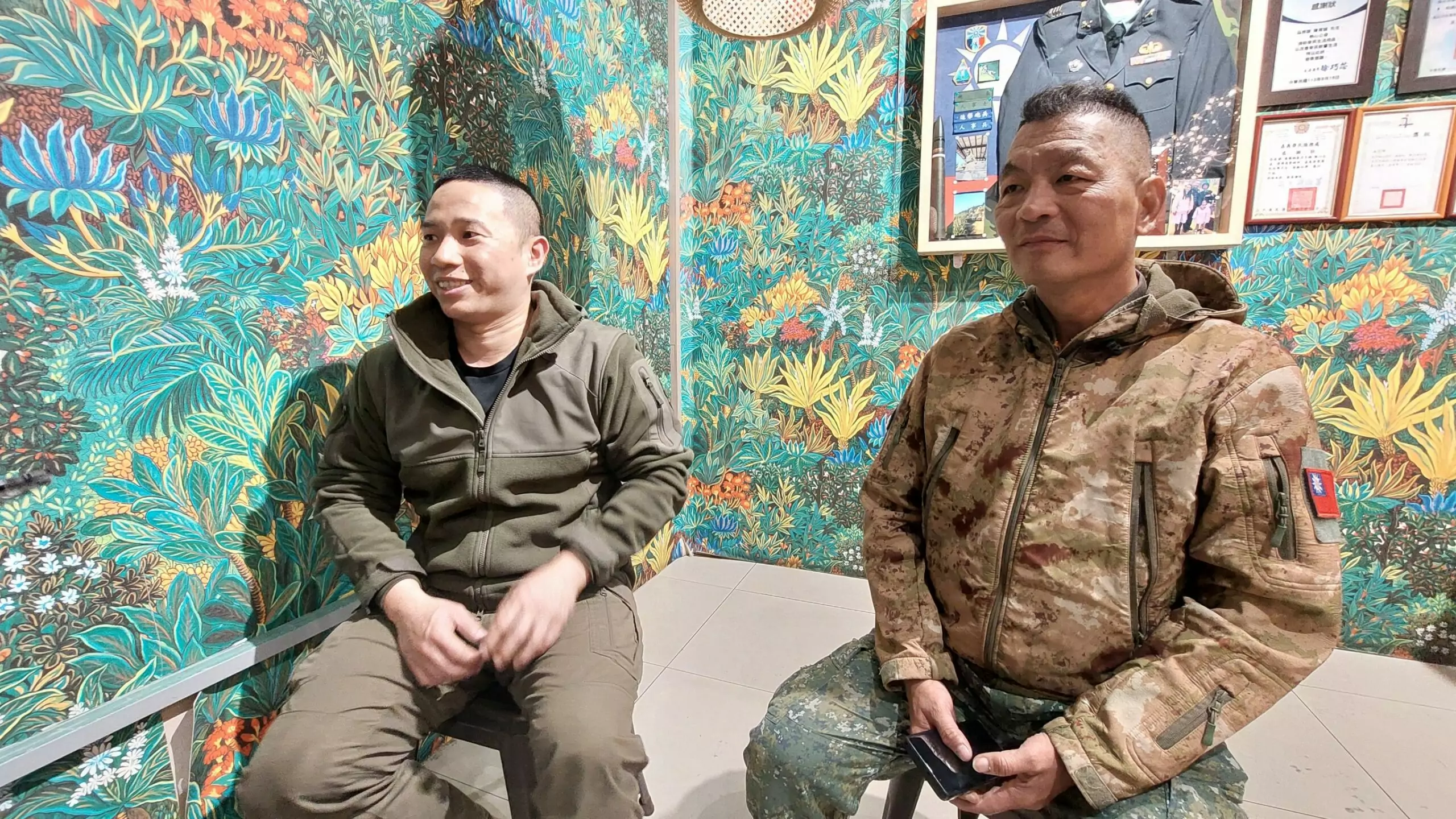用行動關懷老榮民 2後備軍人捐款16.8萬傳愛 用行動關懷老榮民 2後備軍人捐款16.8萬傳愛