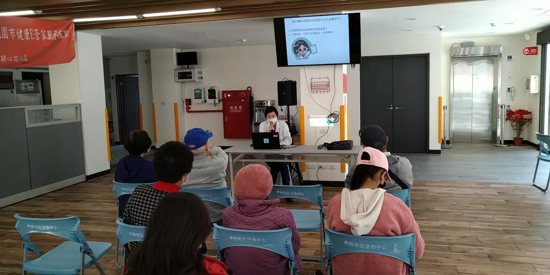 北榮桃分院藥師深入社區 教民眾正確用藥5大重點 北榮桃分院藥師深入社區 教民眾正確用藥5大重點