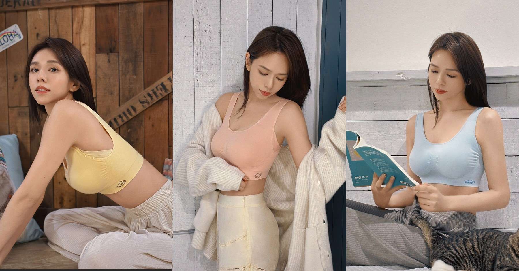 首次聯名!「VIAGE晚安內衣 x 三麗鷗明星家族」限量單品搶先看 2 7