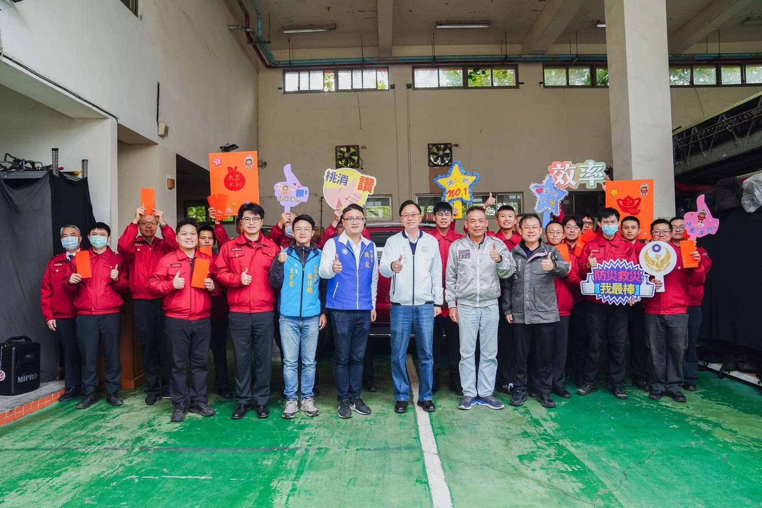 桃市消防創新AI救護系統獲肯定 張善政慰勉消防同仁表敬意 45 1