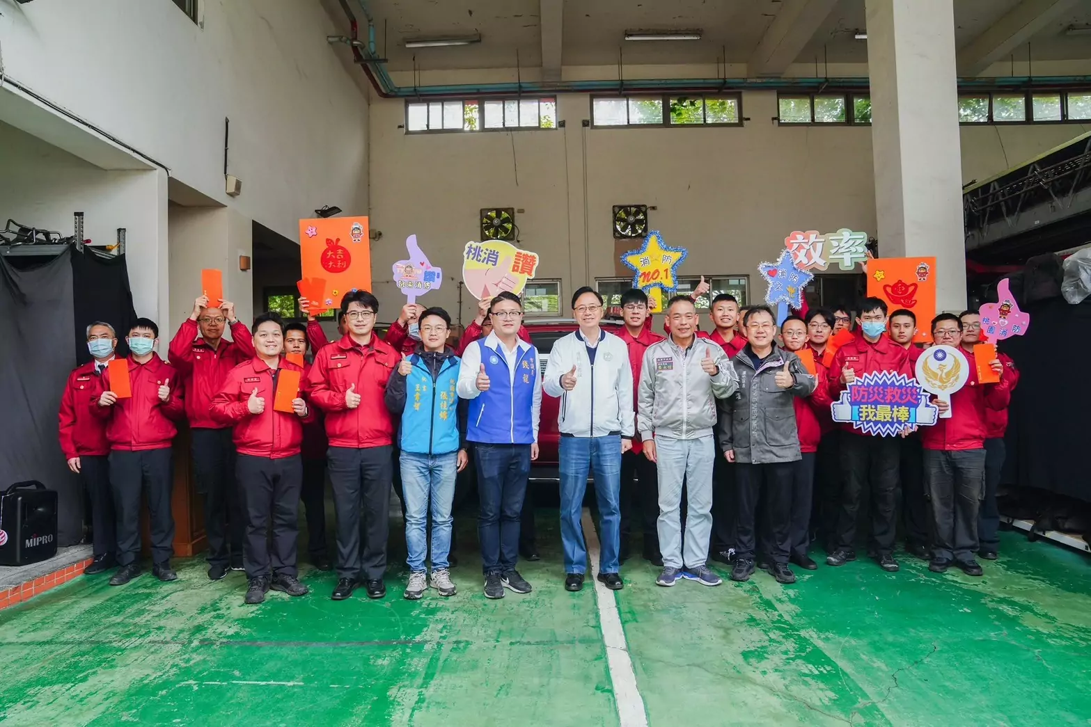 桃市消防創新AI救護系統獲肯定 張善政慰勉消防同仁表敬意 45 1