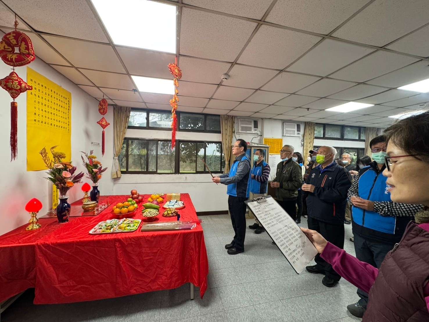 八德榮家舉行新春祭祀 緬懷榮民先輩犧牲與奉獻 456 5