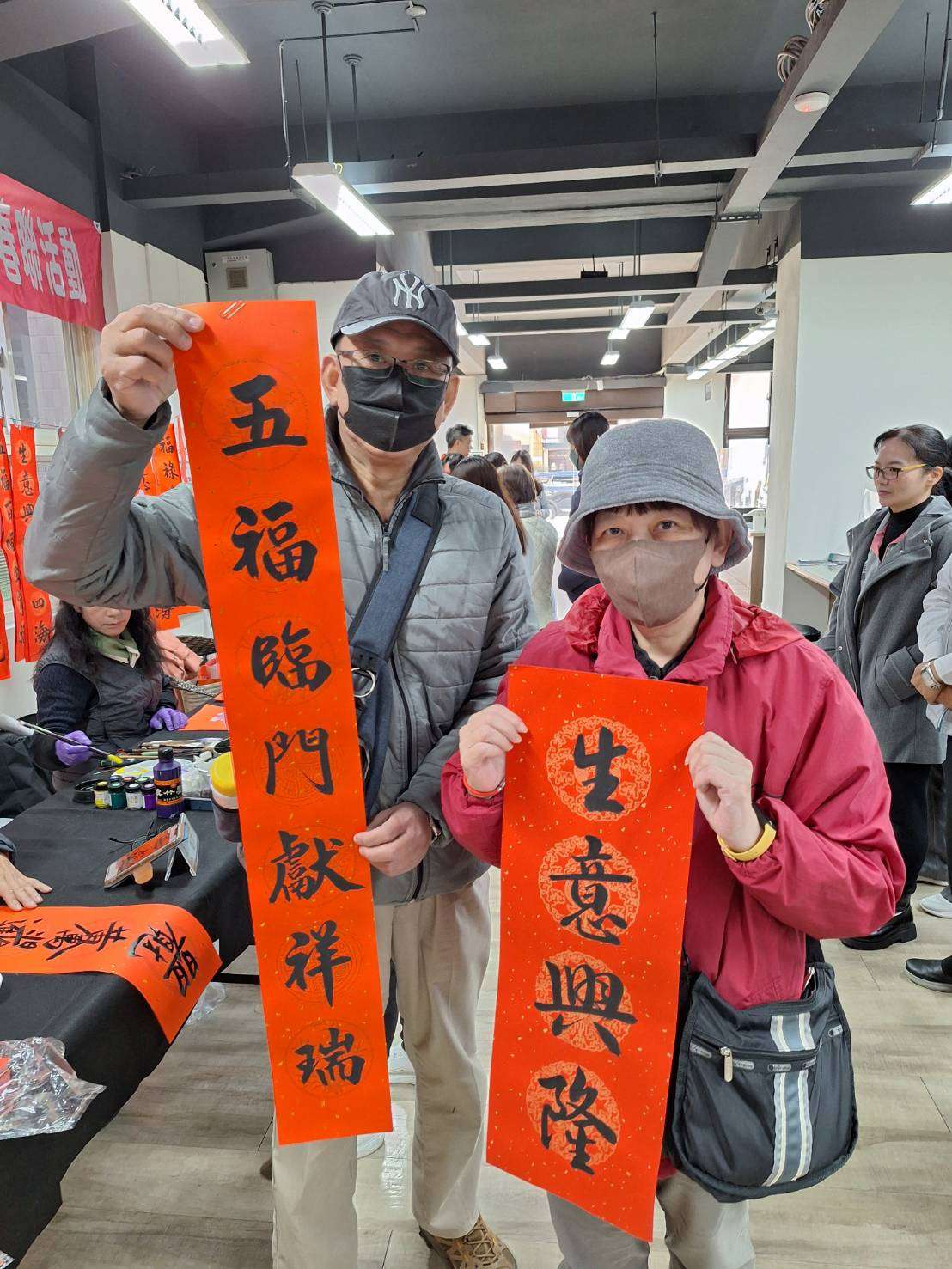 大溪區公所歡慶年節 邀在地書法家揮毫贈春聯 467278