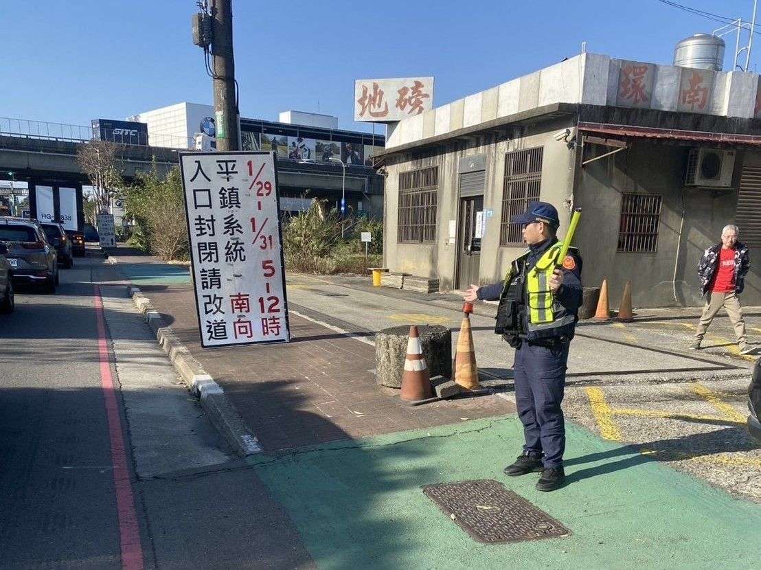 過年返鄉注意!國1平鎮系統南下匝道入口封閉時段曝 484353 0