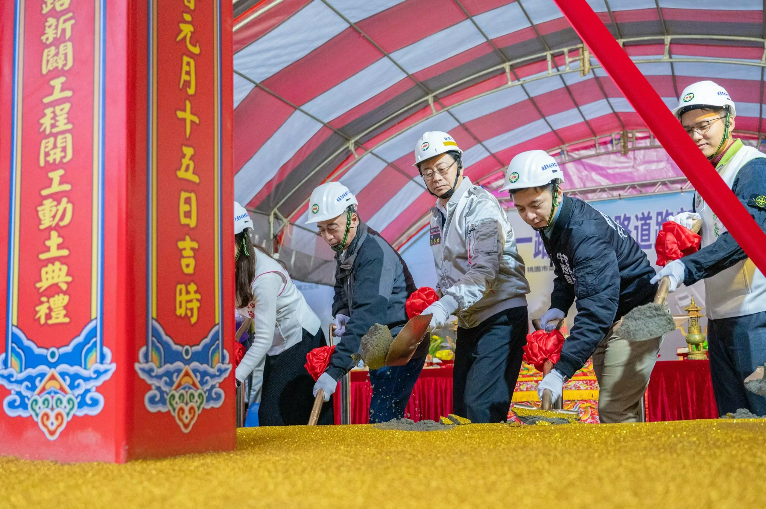 有效紓解青山路、文青路車流 龜山這處新闢道路動工 有效紓解青山路、文青路車流 龜山這處新闢道路動工