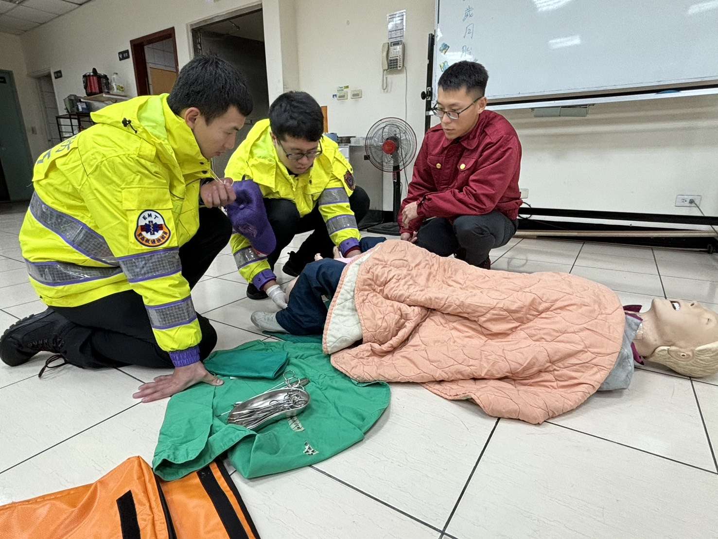 緊急接生母女均安 新手爸媽感謝桃消復旦分隊神救援 S 13639729 0