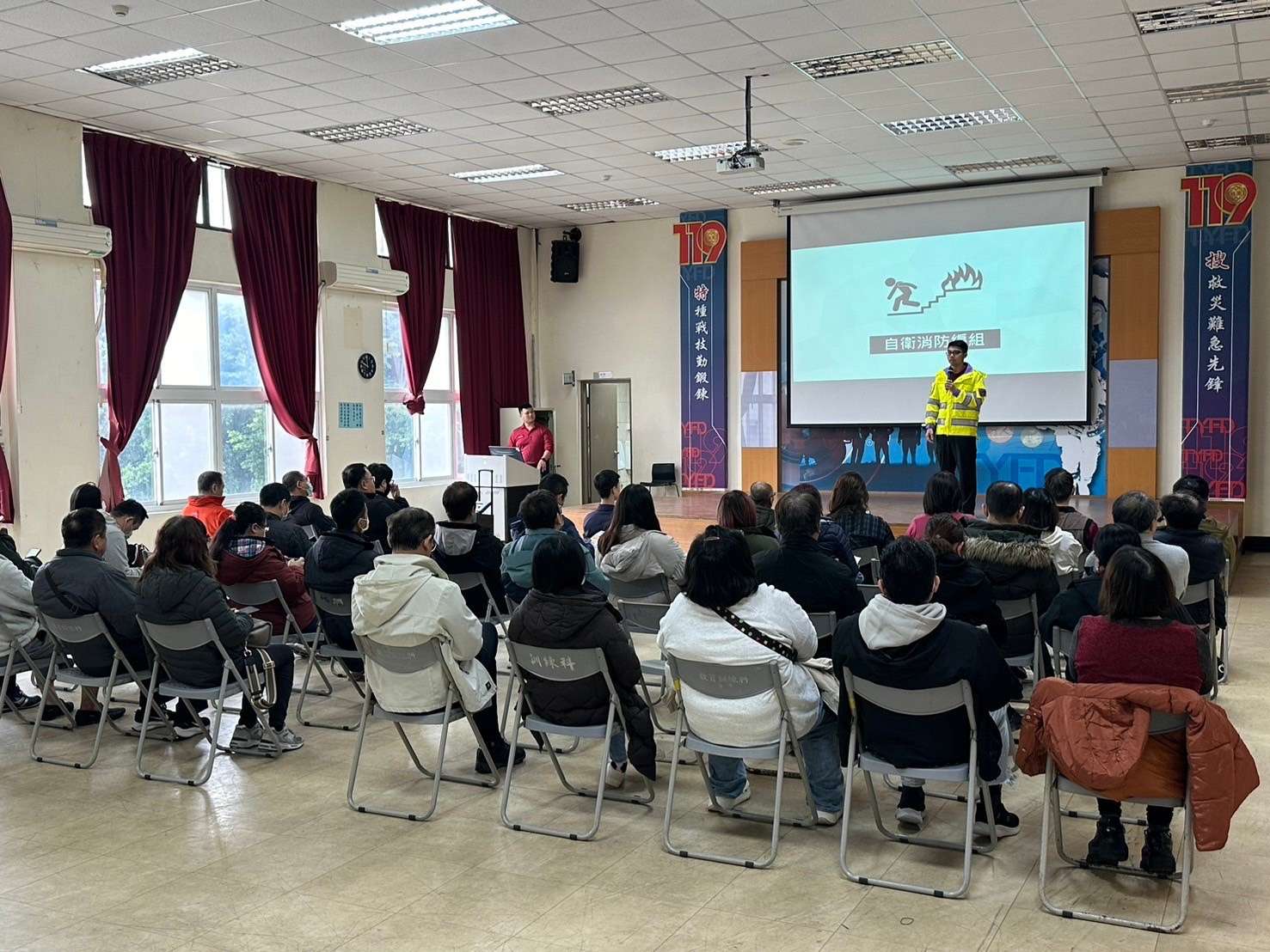 桃園、三民消防分隊籲各場所加強防火措施 平安迎接春節連假 S 13648469 0