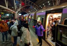 桃捷跨年夜加班車疏運歌迷「桃氣午夜天」與民眾同歡迎新年