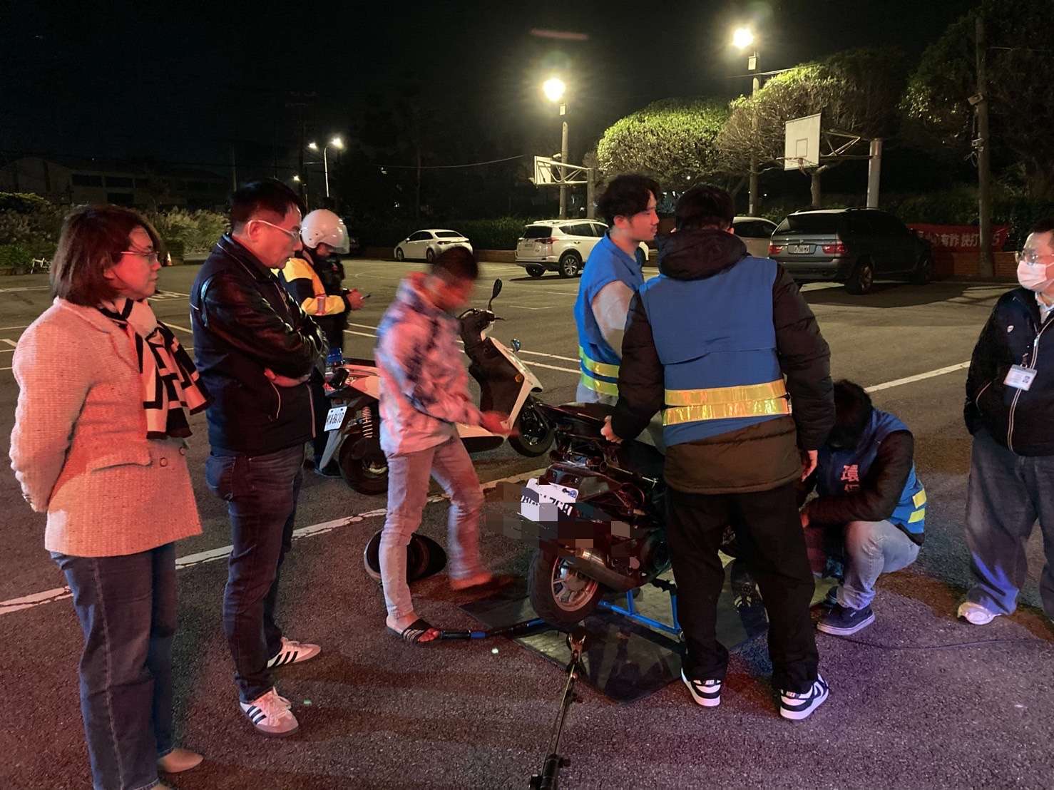 全國首張改管新制罰單開出 楊梅警方跨年夜聯合稽查嚴打噪音車 S 25518118