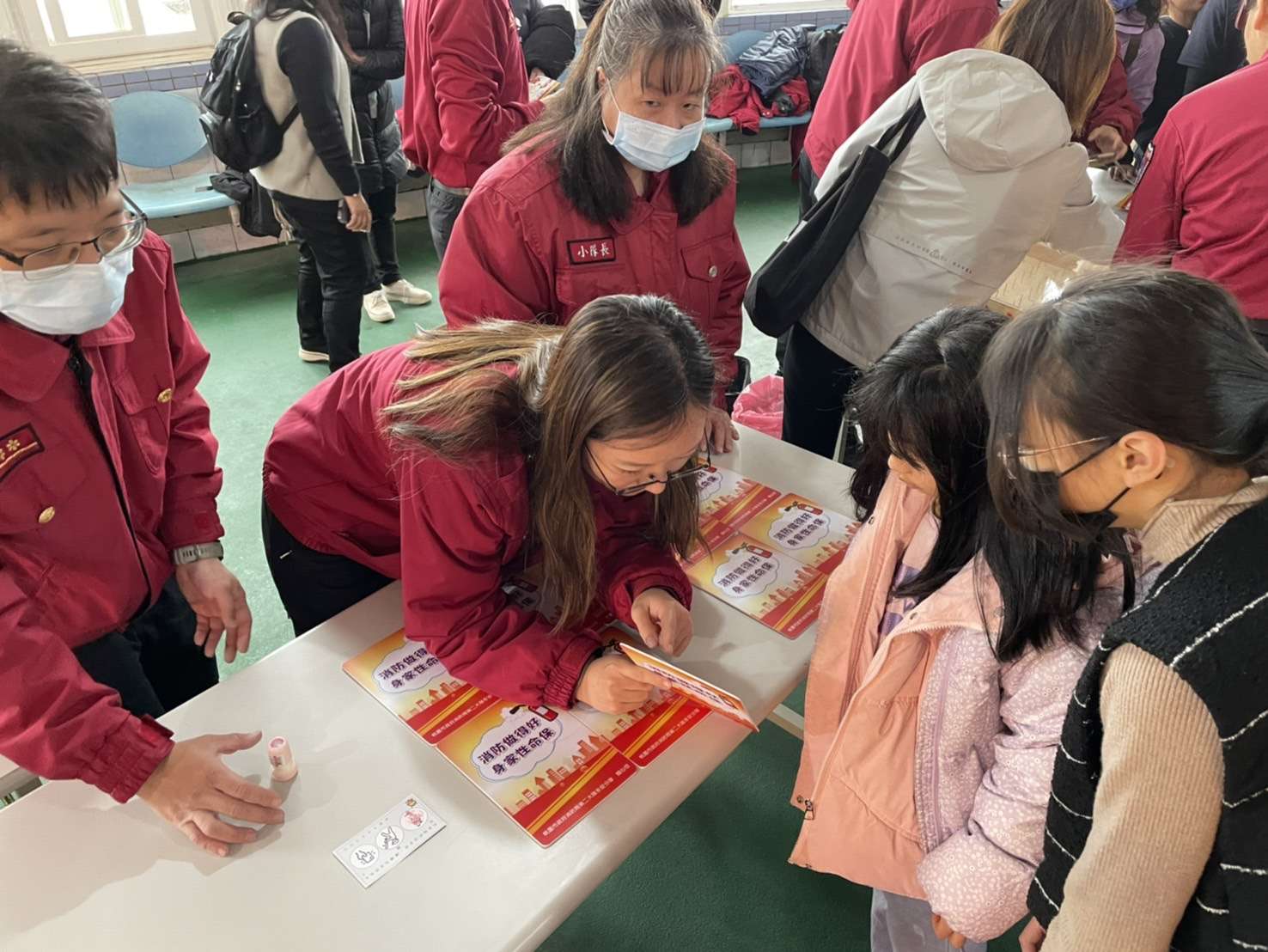 桃消永安分隊前進漁市 宣導防災觀念 S 29712491 0