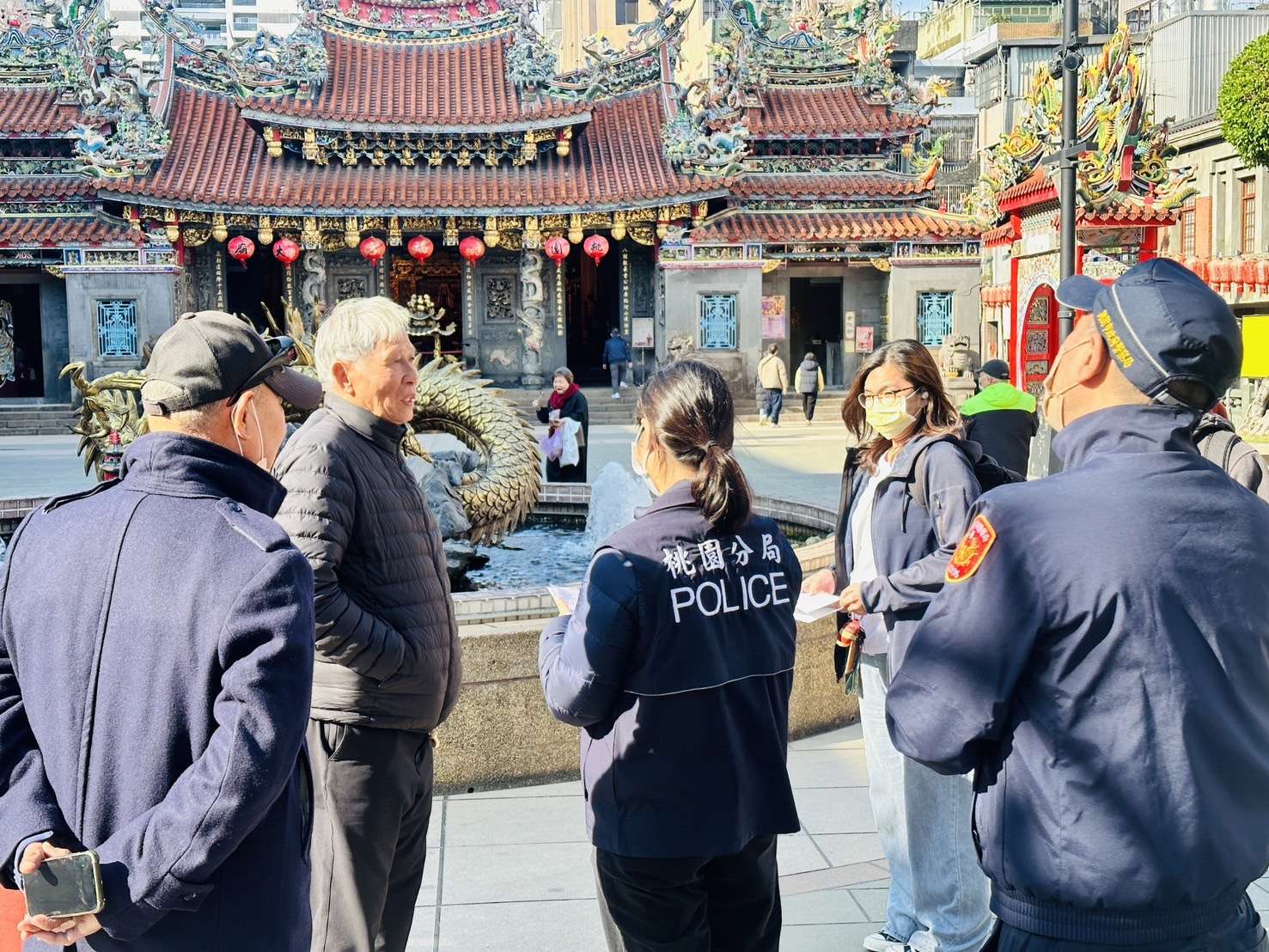 桃警加強春節交通疏導 部署重要路口打造安心交通環境 S 32325653