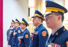 桃園9高階警官履新 全力守護社會治安