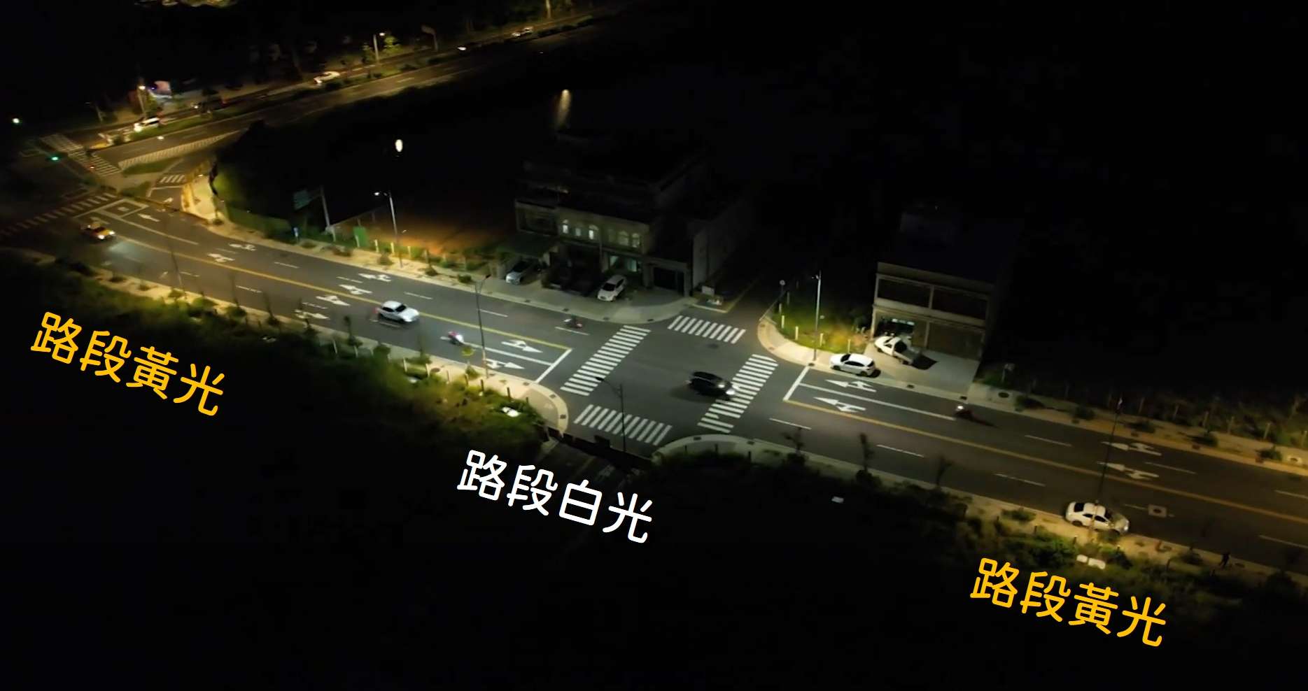 【有片】桃園工務局長汪在宙廣推雙色溫路燈 點亮行人安全 雙色溫路口