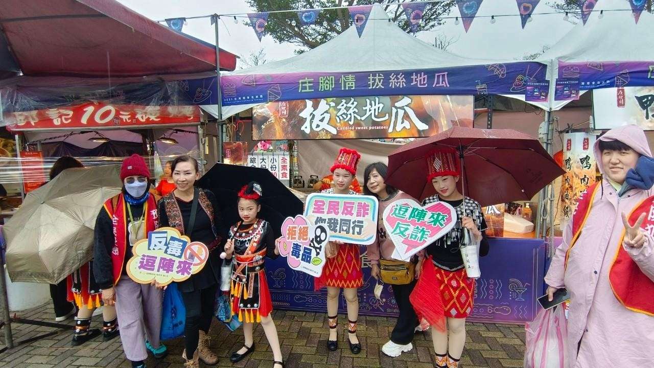 結合台灣燈會推識詐 桃檢「打詐新四法」花燈亮相 1153468