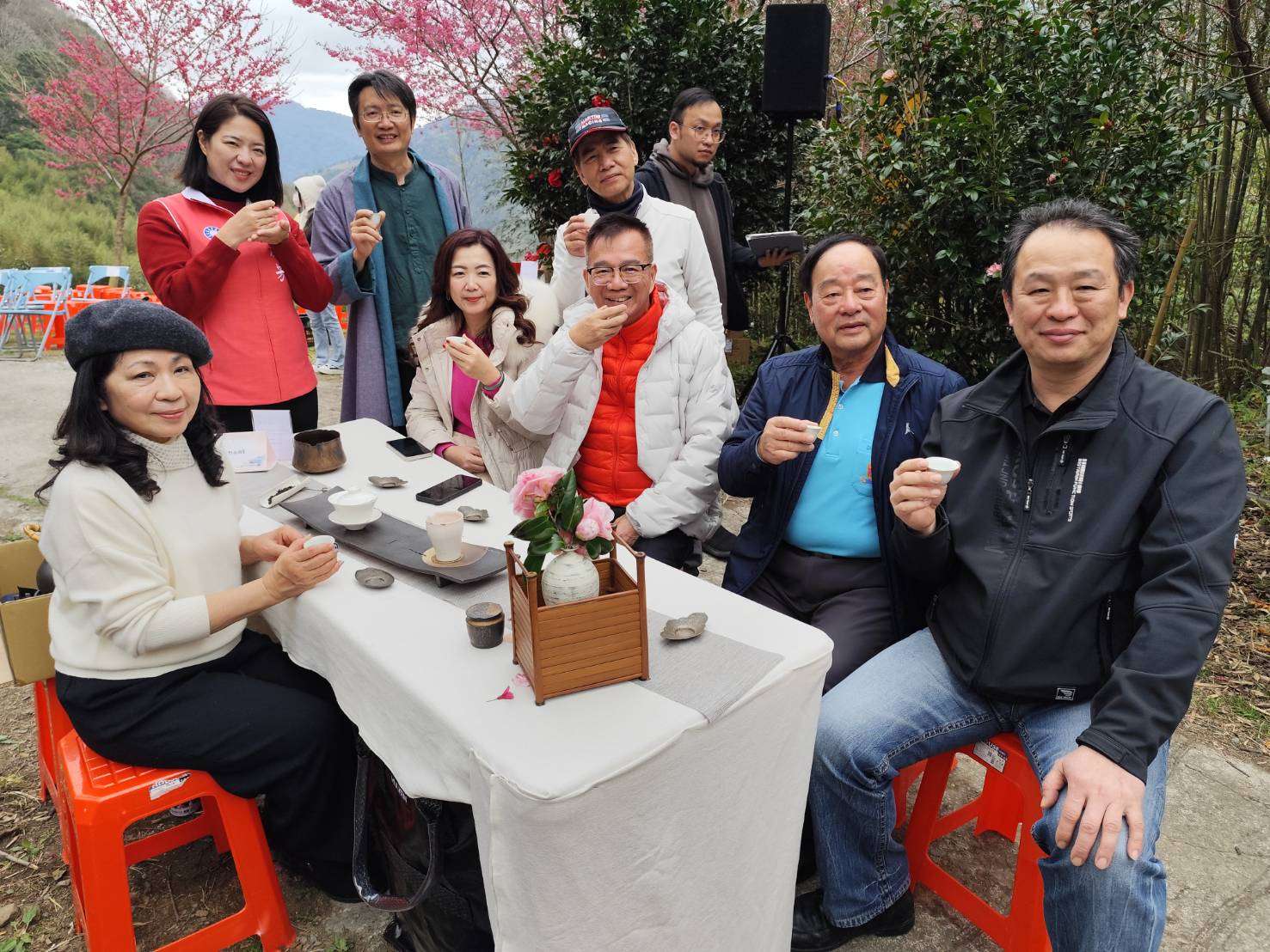 拉拉山新春櫻花茶會浪漫登場 音樂與茶香共譜春日饗宴 1675866 0