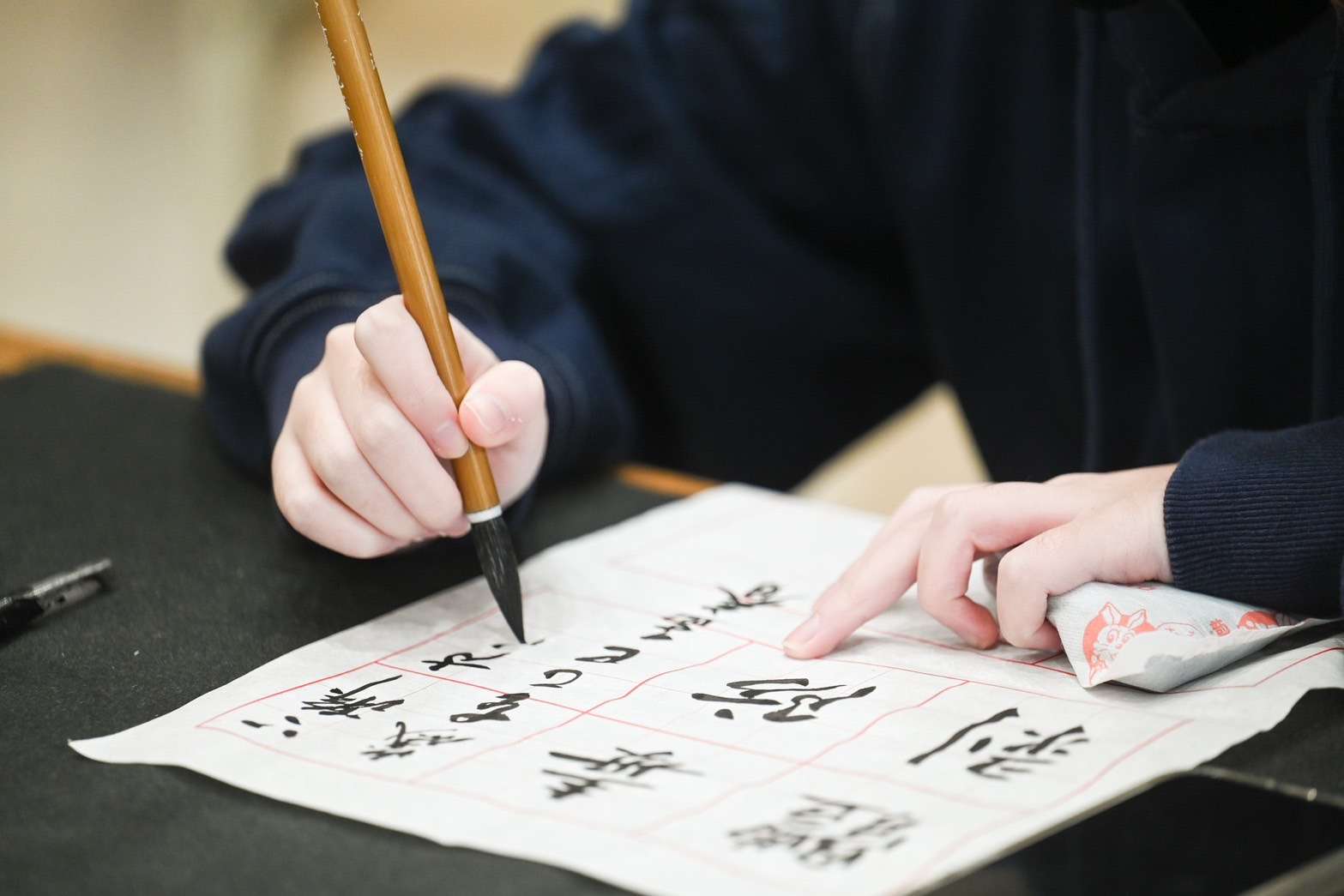 桃市警察局辦書法比賽 青少年揮毫傳遞法治觀念 20250208190636663