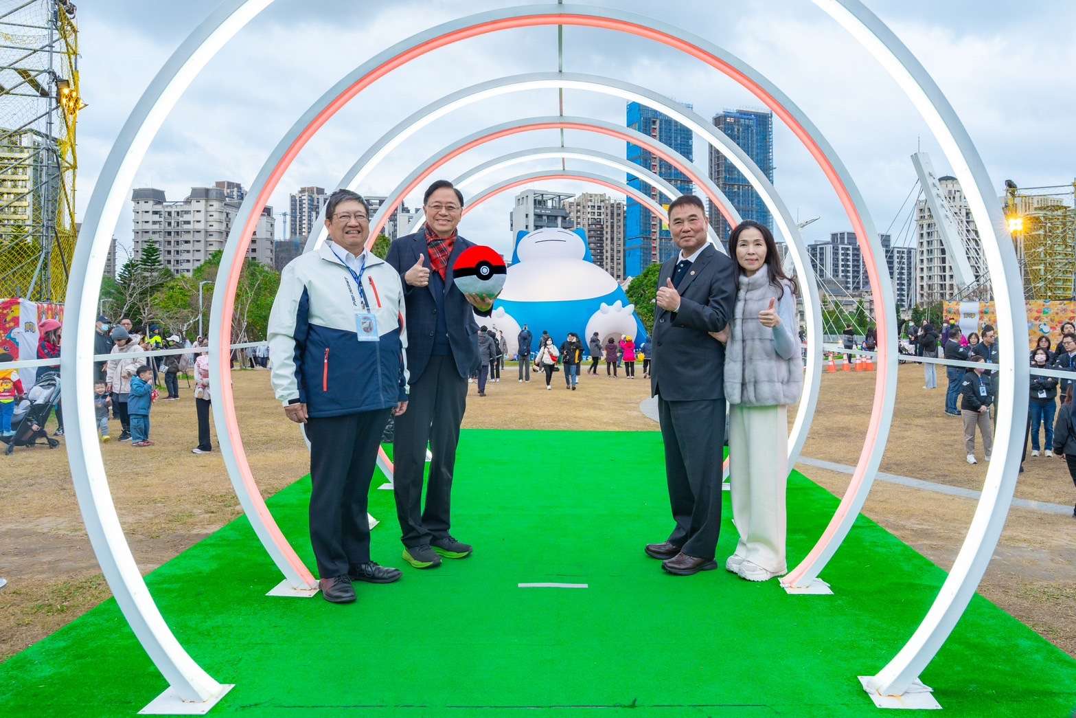 桃竹苗縣市首長合體參觀台灣燈會 感受傳統到現代的變遷 20250218212042303