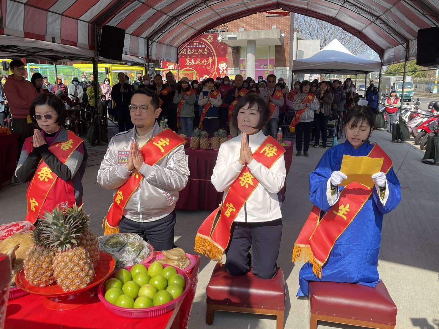 桃園天穿日祭天儀式打破傳統 6女禮生促進性別平等 410051
