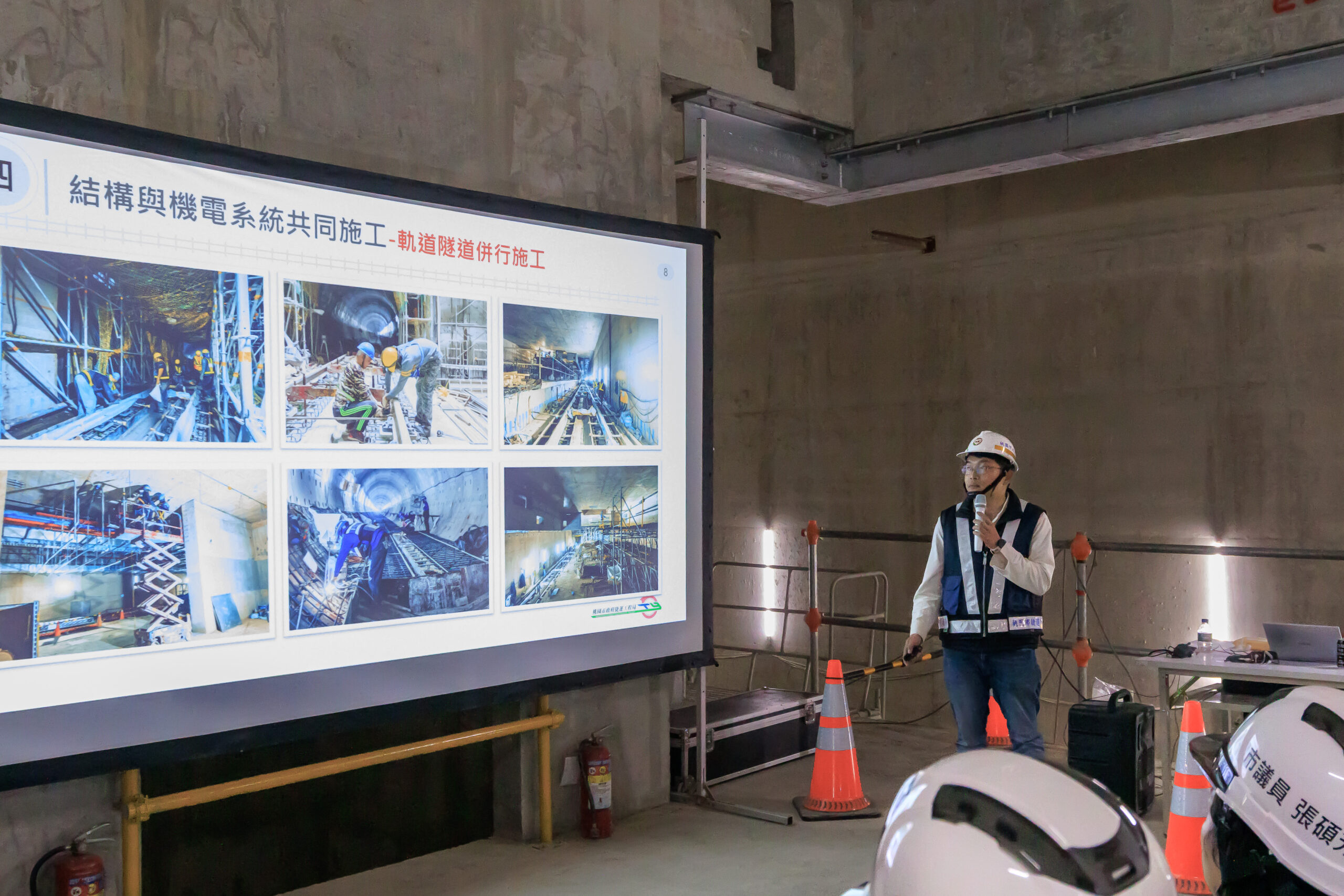 張善政視察桃捷綠線隧道 力拚明年從坑口站通車至藝文特區 424540 0 scaled