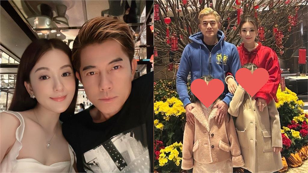 郭富城過年曬全家福 兩女兒「高顏值」搶鏡