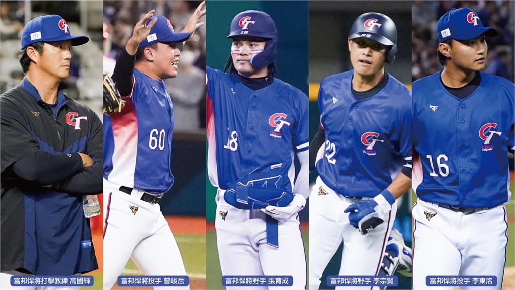 富邦悍將發270萬元獎金 感謝入選WBCQ台灣隊4球員